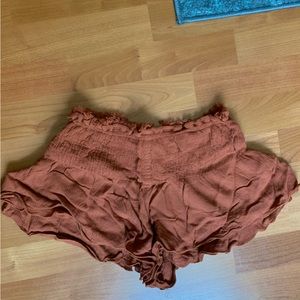 Free People Beach Coverup Shorts